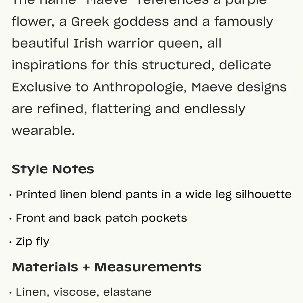 Maeve Blue Floral Cropped Pants - Picture 11 of 11